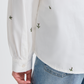 Ichi Sanaz Shirt | Alaskan Blue Flower Emb