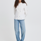 Ichi Sanaz Shirt | Alaskan Blue Flower Emb
