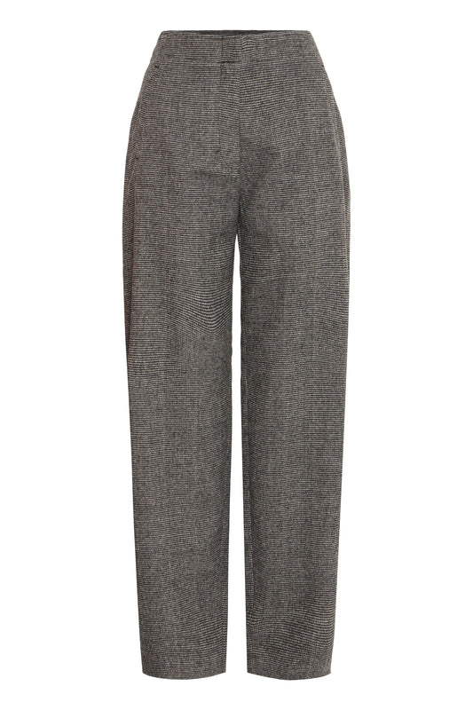 Ichi IHGozivo Trousers | Small Check