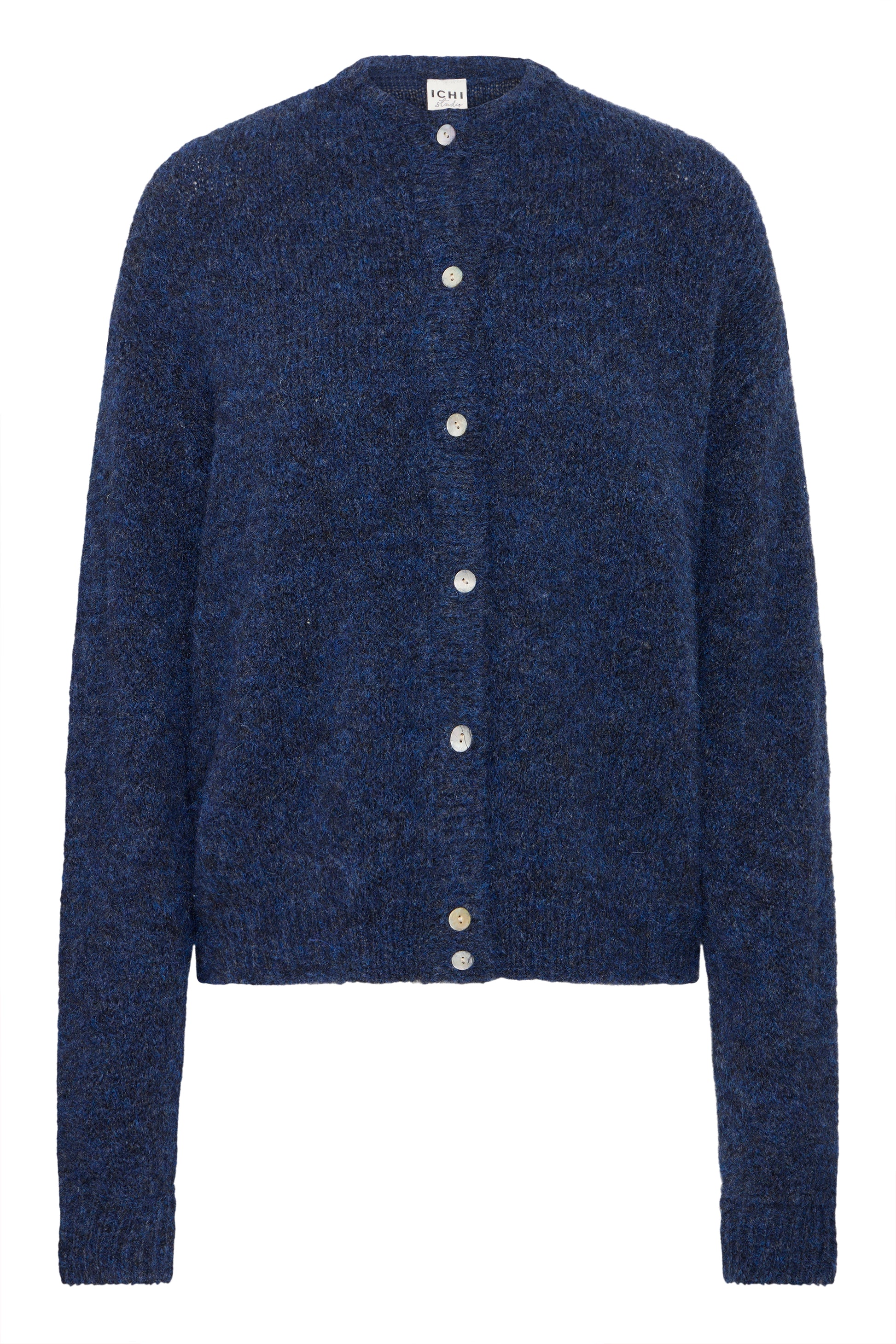 Ichi IHBelablue Cardigan | Patriot Blue