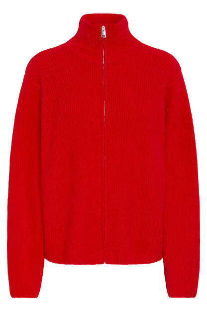Ichi IhDucie Cardigan | Fiery Red