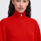 Ichi Ducie Cardigan | Fiery Red