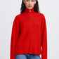 Ichi Ducie Cardigan | Fiery Red
