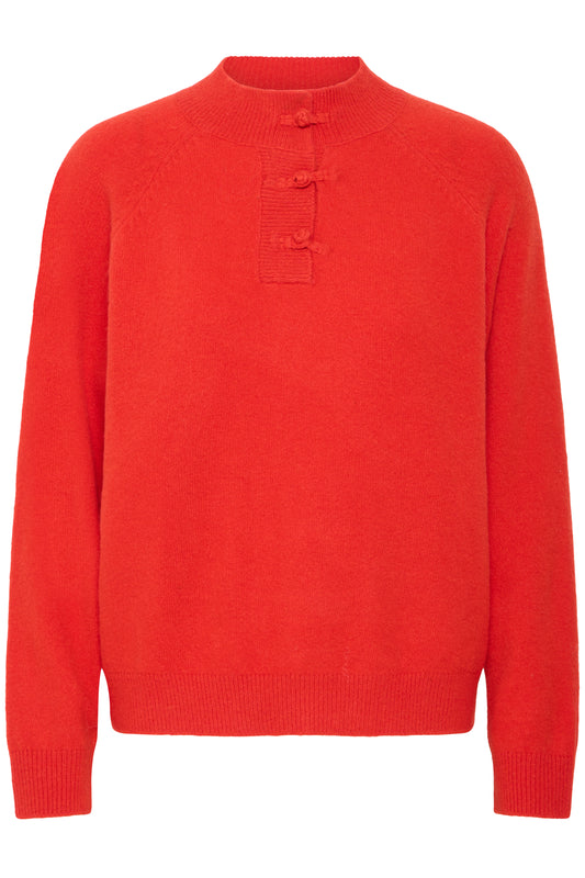 Ichi IhDasila Jumper | Fiery Red