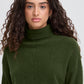 Ichi Dasila Roll Neck Jumper | Rifle Green
