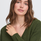 Ichi Dasila Cardigan | Rifle Green