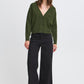 Ichi Dasila Cardigan | Rifle Green