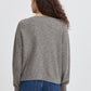 Ichi Dasila Cardigan | Dark Grey Melange