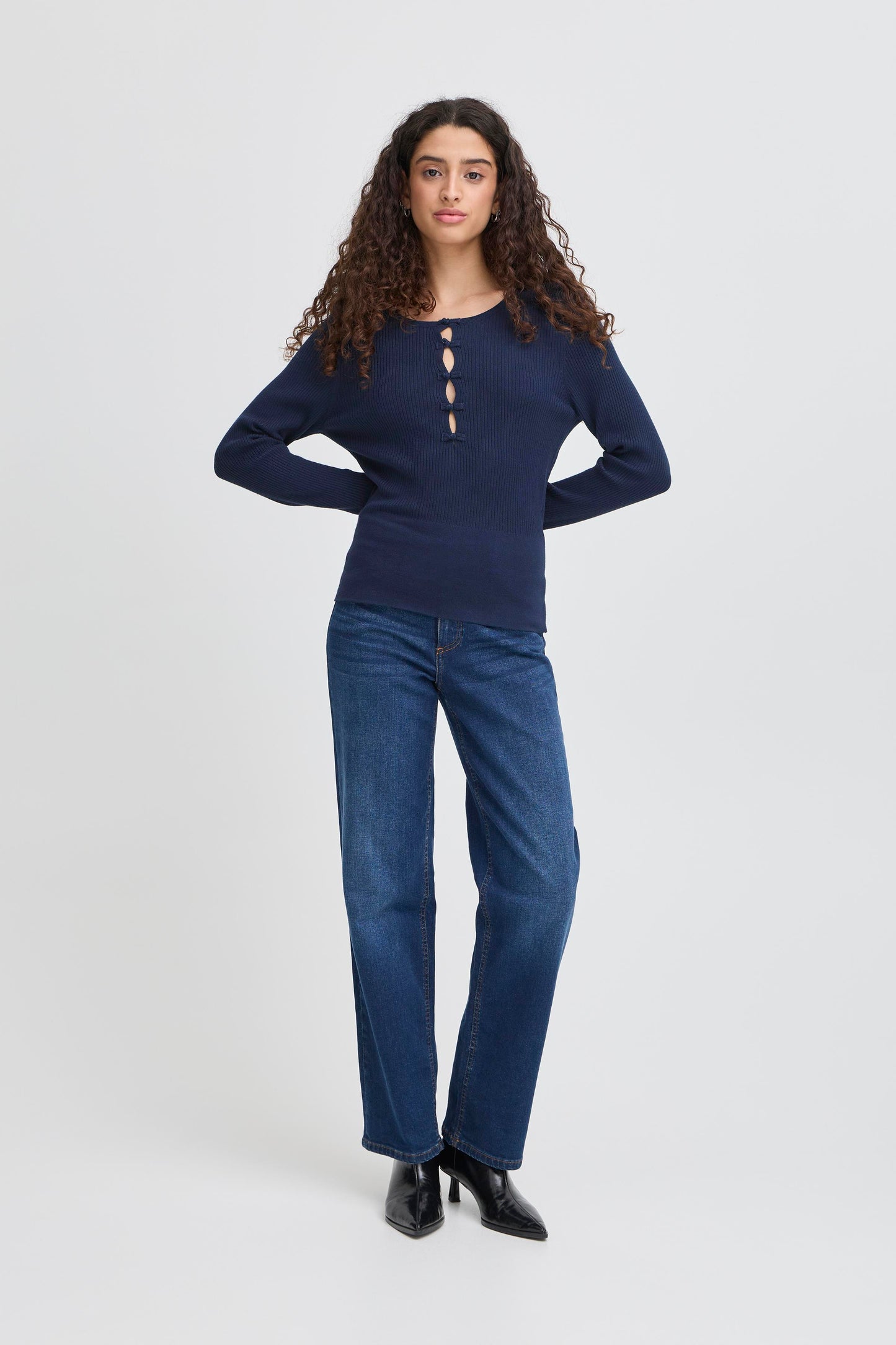 Ichi Mafa Top | Patriot Blue