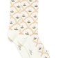 Ichi Floral Socks | Travertine