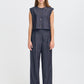 Ichi Jumi Trousers | Dark Blue