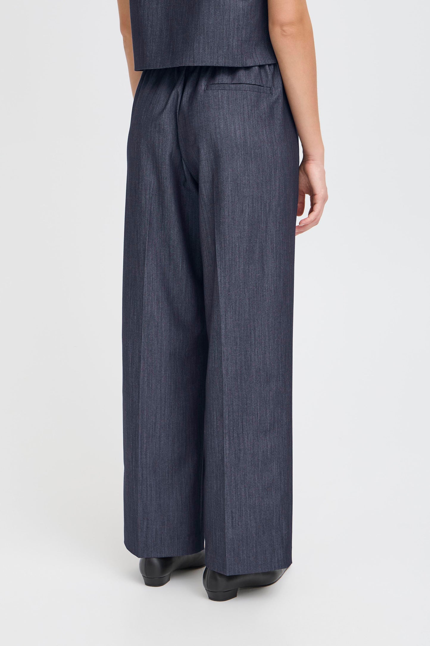 Ichi Jumi Trousers | Dark Blue
