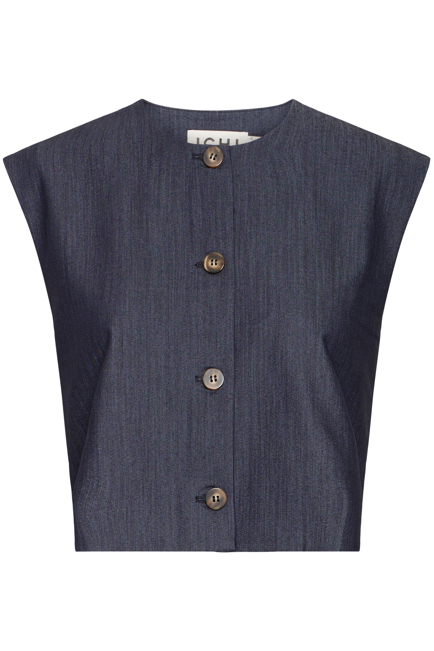 Ichi IhJumi Waistcoat | Dark Blue