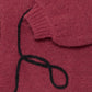 Ichi Catrina Pullover | Maroon