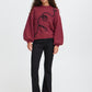 Ichi Catrina Pullover | Maroon