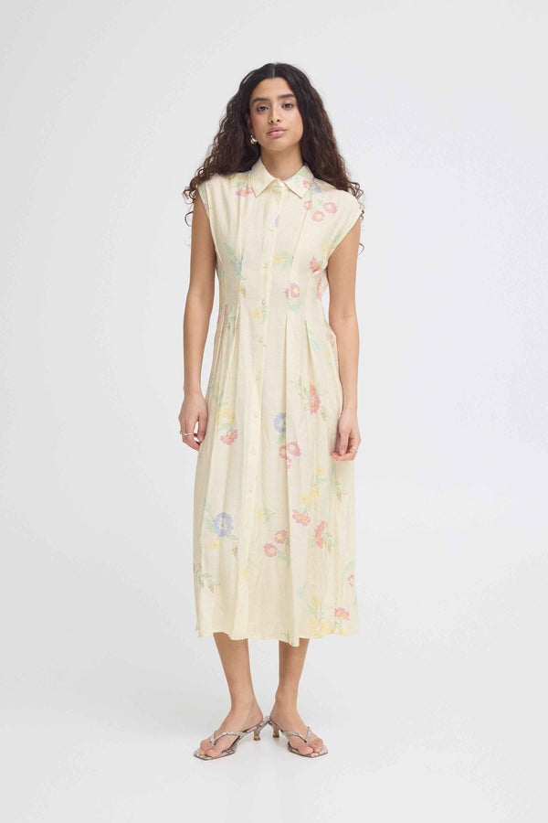 ICHI Ginni Dress | Cross Stitch Flowers