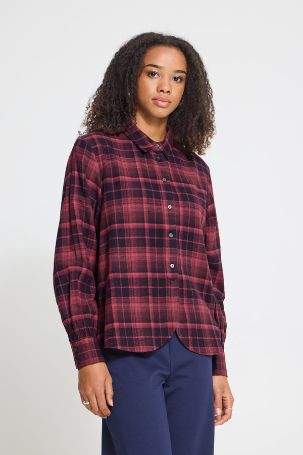 ICHI Idalia Shirt | Fruit Dove