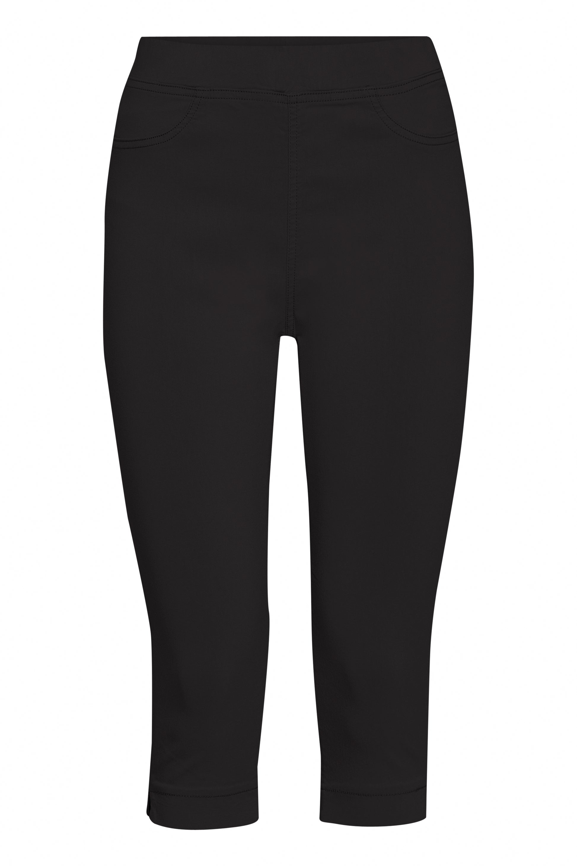 B Young Bykeira Capri Pants | Black