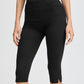 B Young Bykeira Capri Pants | Black