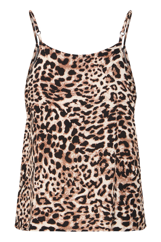 B Young Bymmjoella Top | Birch Leopard