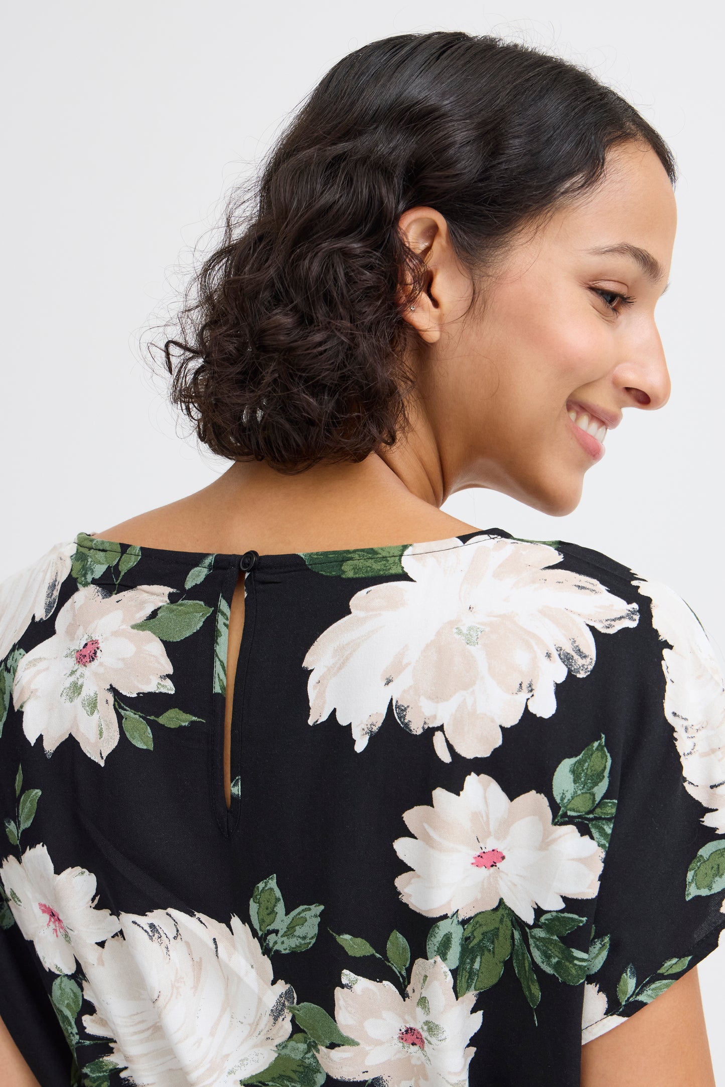 B Young Bymmjoella Dress | Black Roses