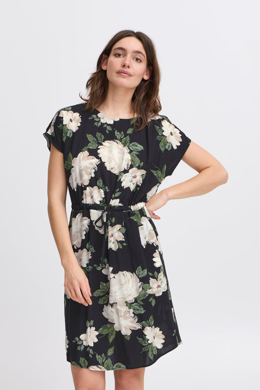 B Young Bymmjoella Dress | Black Roses