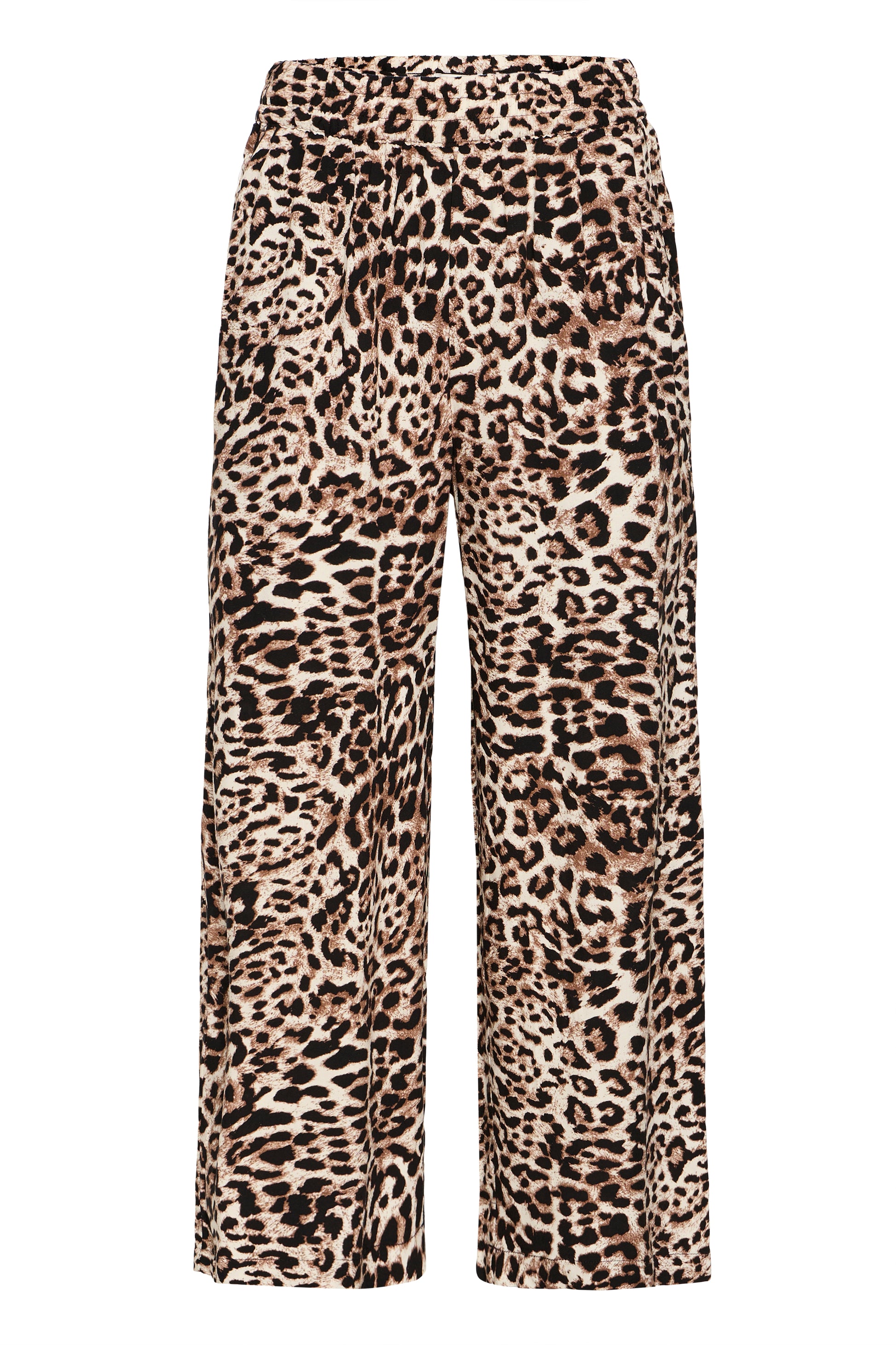 B Young Bymmjoella Crop Pants | Birch Leopard