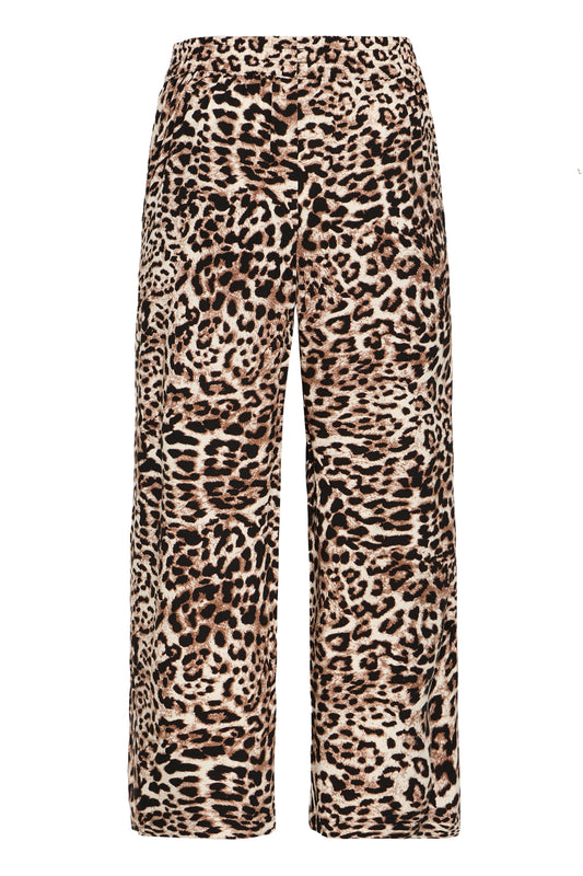 B Young Bymmjoella Crop Pants | Birch Leopard