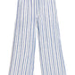 B Young Byfalakka Crop Pants | Marshmallow Stripe Mix