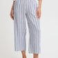 B Young Byfalakka Crop Pants | Marshmallow Stripe Mix