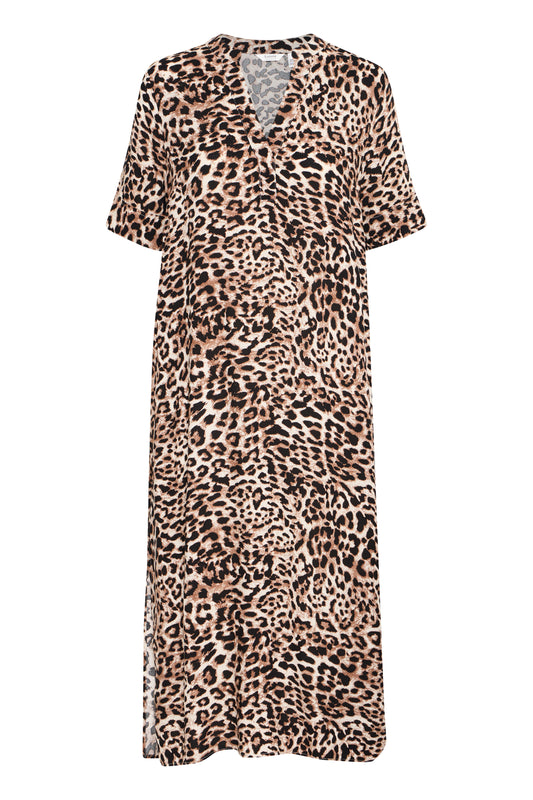 B Young Bymmjoella Dress | Birch Leopard
