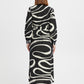 Byibine Dress | Black Mix