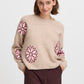 B Young Byomea Jumper | Cement Mix