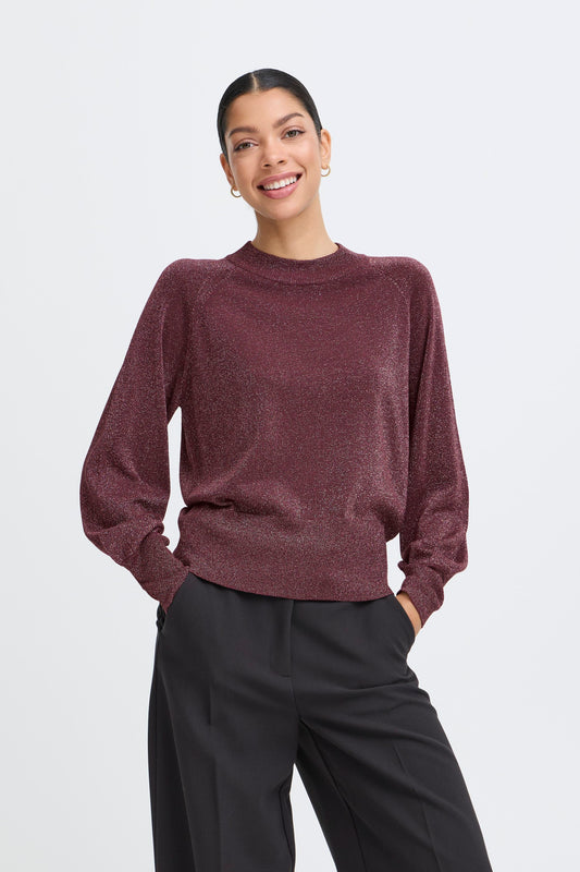 B Young Bymobbe Jumper | Fudge