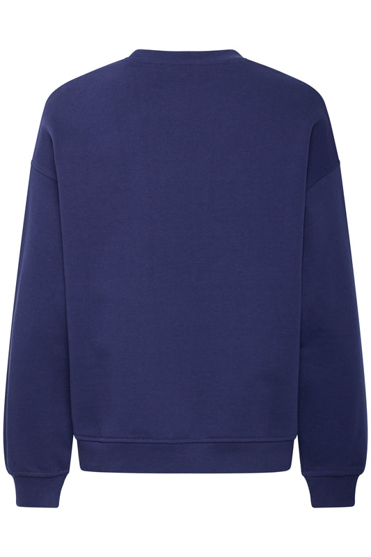 B Young Bysoma Sweatshirt | Medieval Blue