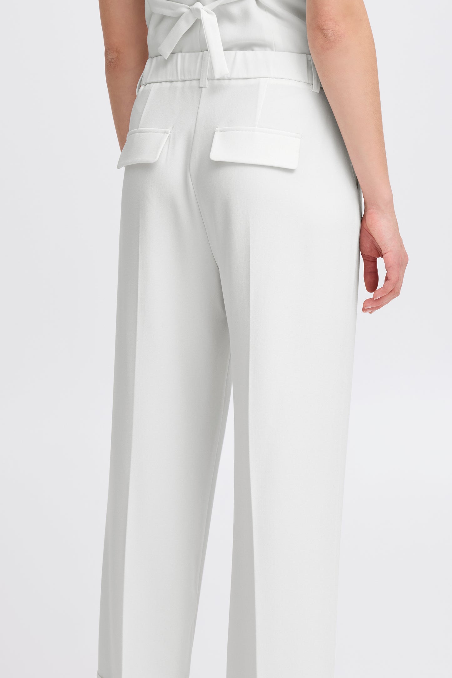 B Young Bydeceri Cuff Pants | Marshmallow