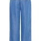 B Young Bykosmo Crop Pants | Mid Blue Wash