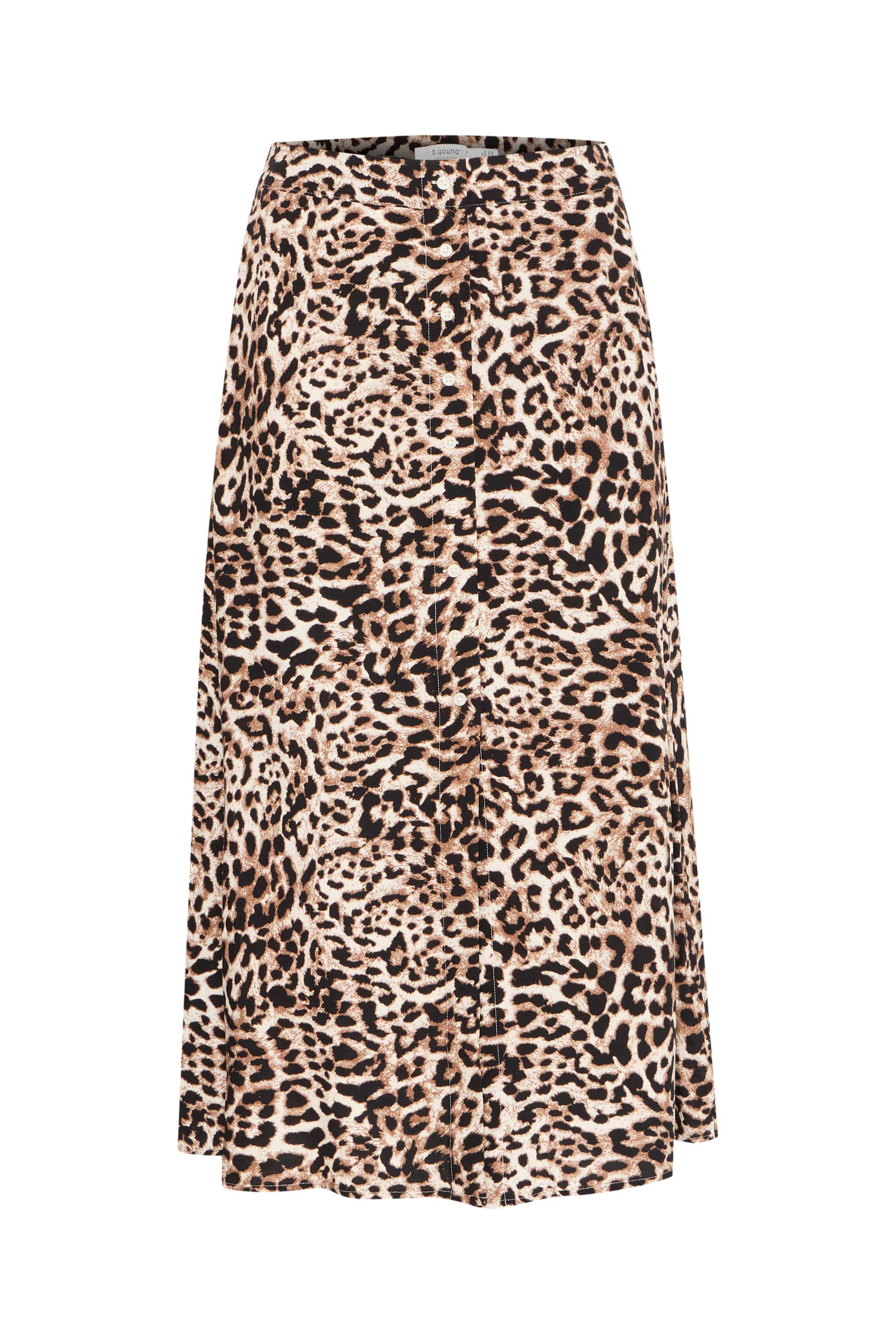 B Young Bymmjoella Midi Skirt | Birch Leopard