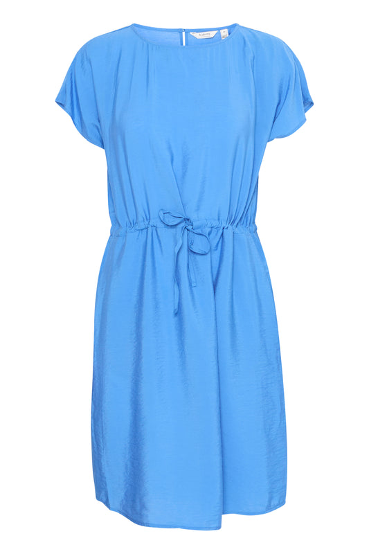 B Young Bymmhailey Round Neck Dress | Palace Blue