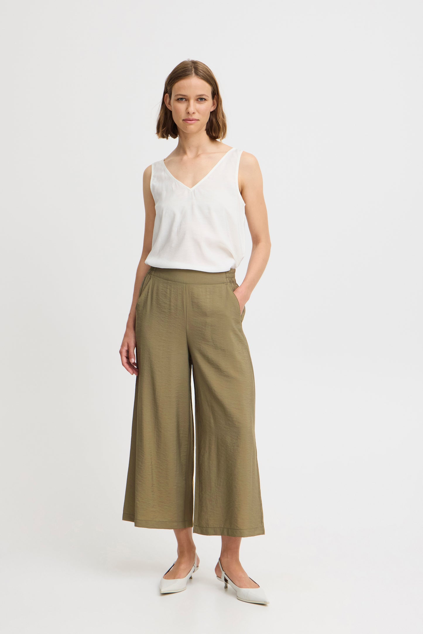 B Young Bymmhailey Culotte Pants | Kalamata