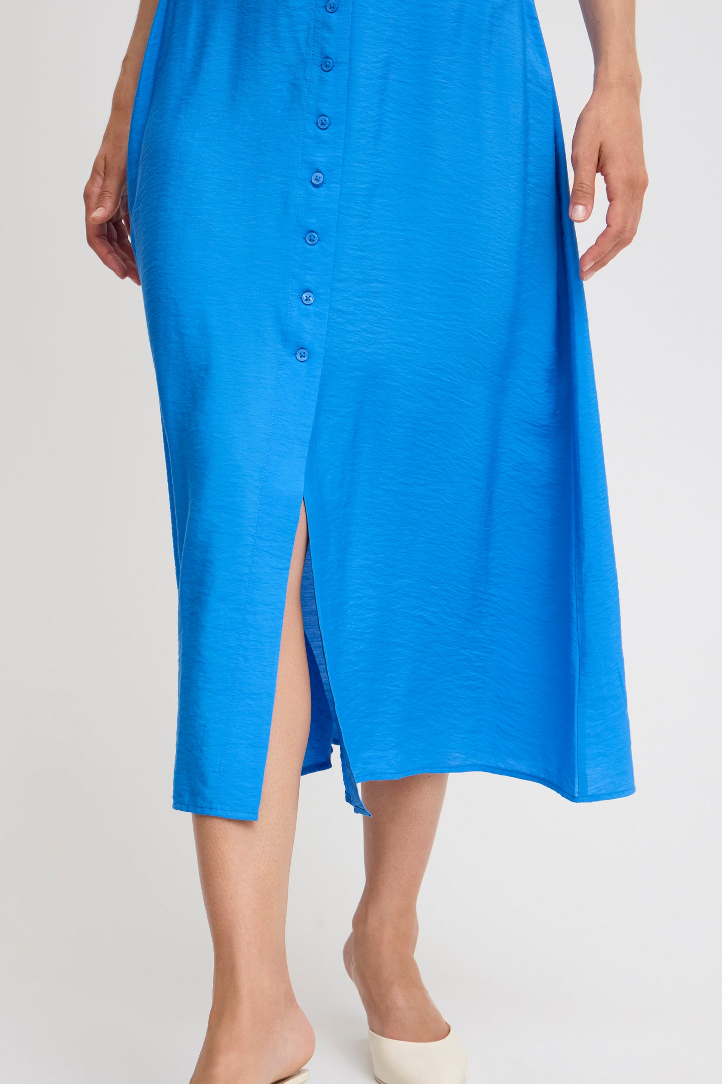 B Young Bymmhailey Midi Skirt | Palace Blue