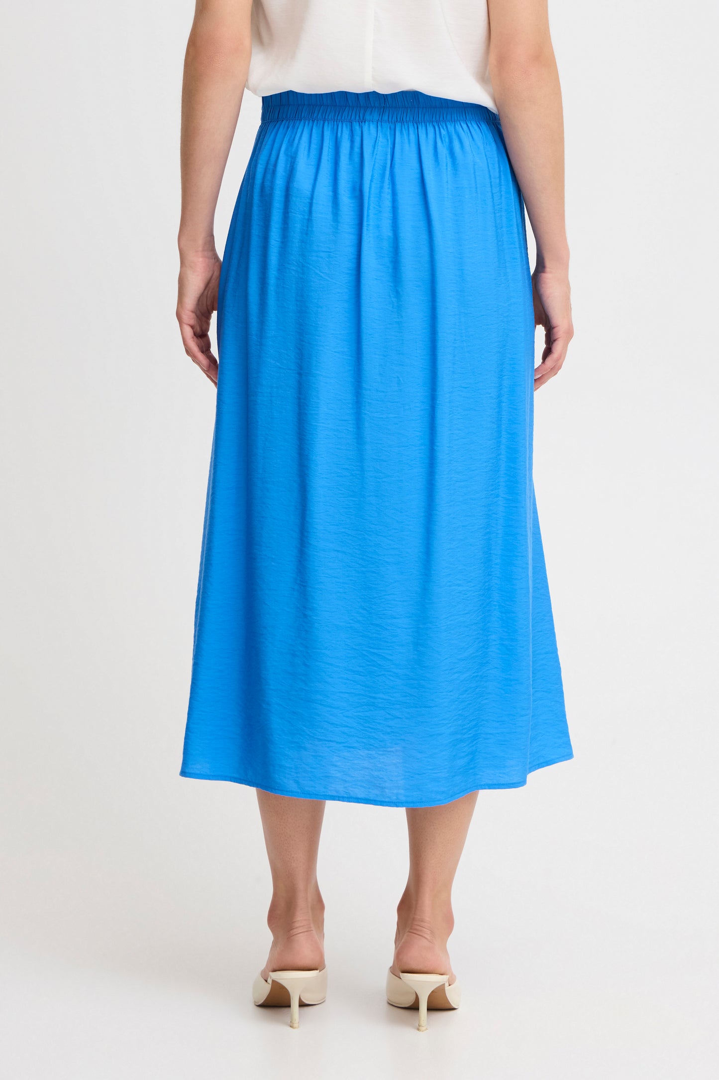 B Young Bymmhailey Midi Skirt | Palace Blue