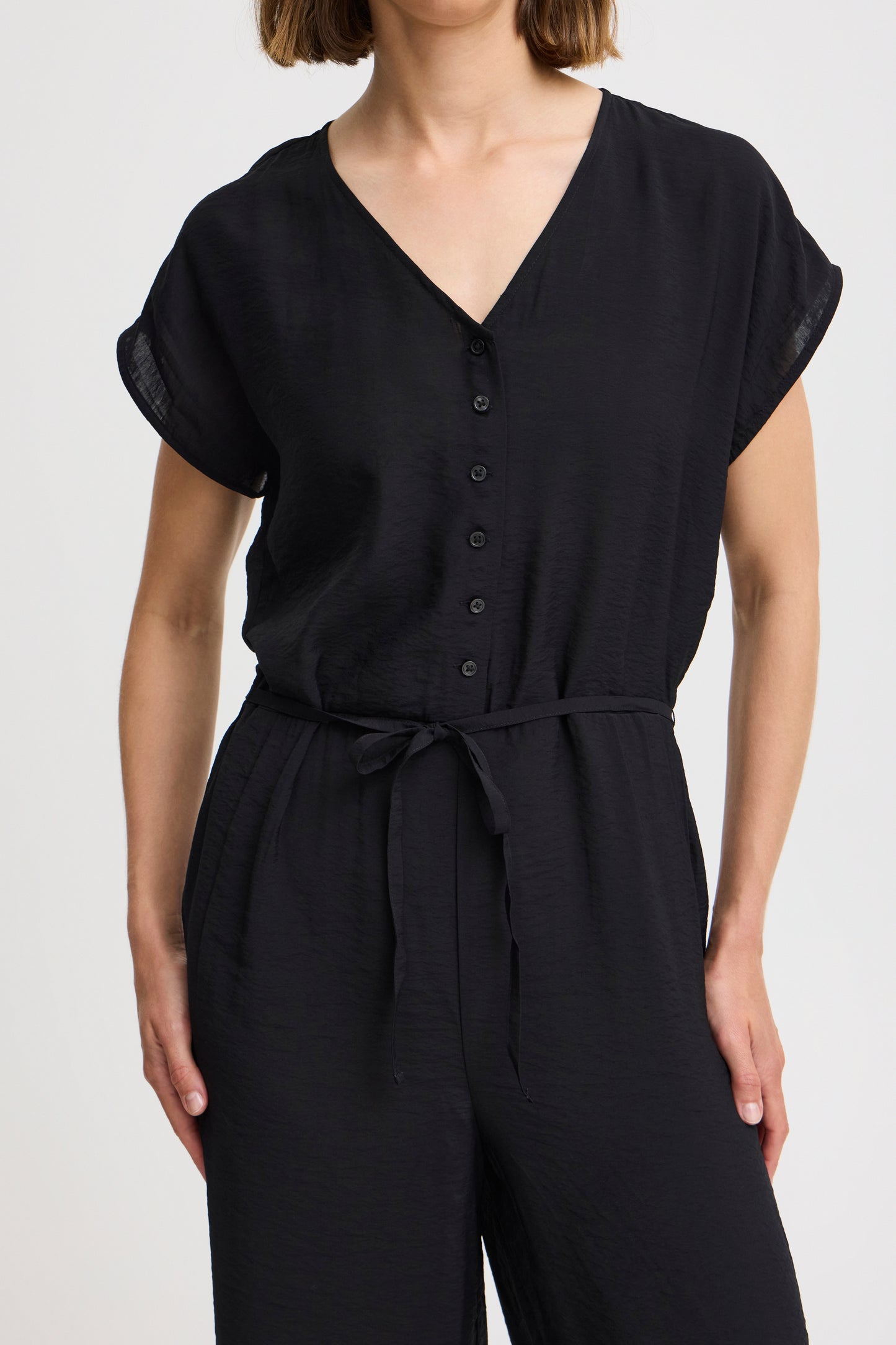 B Young Bymmhailey Jumpsuit | Black