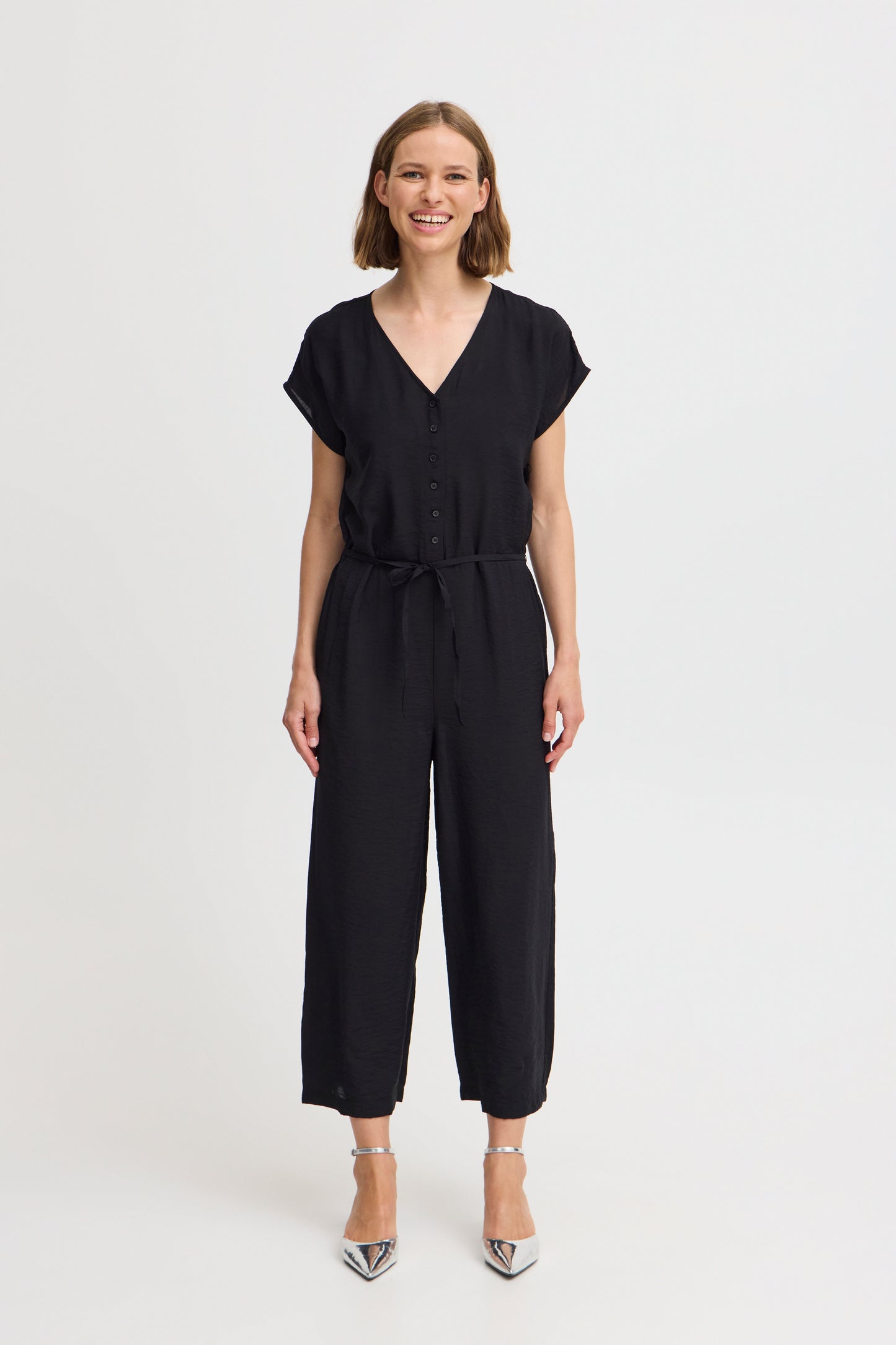 B Young Bymmhailey Jumpsuit | Black