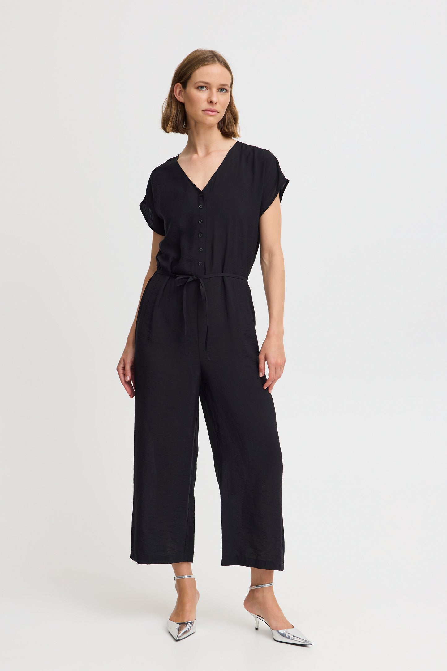 B Young Bymmhailey Jumpsuit | Black