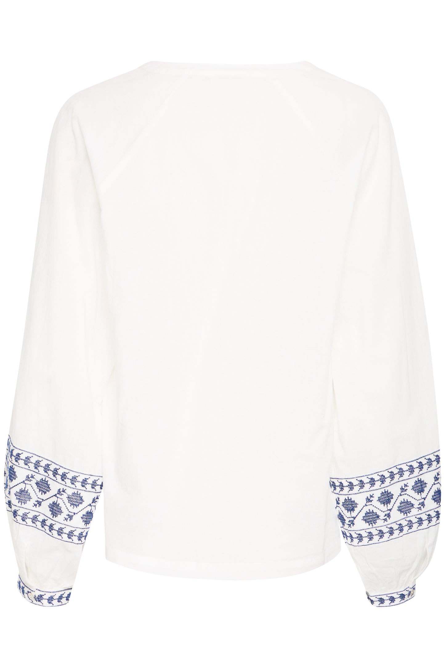 B Young Byjiya Embroidered Blouse | Marshmallow Mix