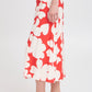 B Young Byibine Skirt | Flame Flower Mix