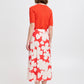 B Young Byibine Skirt | Flame Flower Mix