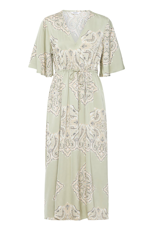 B Young Byjannike Dress | Tea Paisley Mix