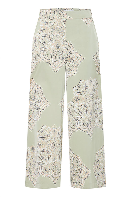 B Young ByJannike Pants | Tea Paisley Mix